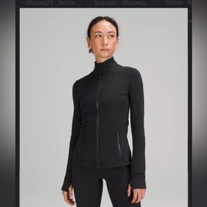 Black Lululemon Define Jacket